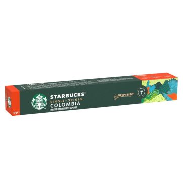   Starbucks by Nespresso Colombia őrölt pörkölt kávé 10 kapszula 53 g
