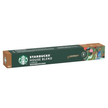   Starbucks by Nespresso House Blend őrölt pörkölt kávé 10 kapszula 57 g